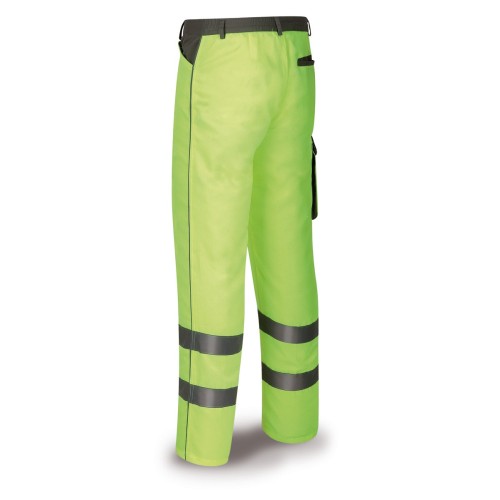 488PFTOPYF Pantalón Alta visibilidad poliéster/algodón 230 gr.